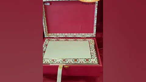 Presenting Our Stunning MDF Wedding Gift Boxes Adorned with Delectable Treats ✨🎁