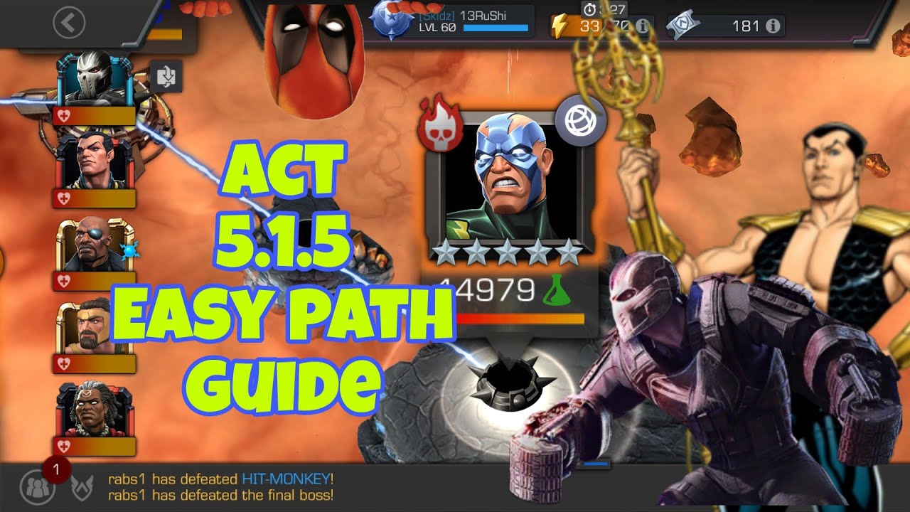 Act 5.1.5 Easy Path Electro Boss 