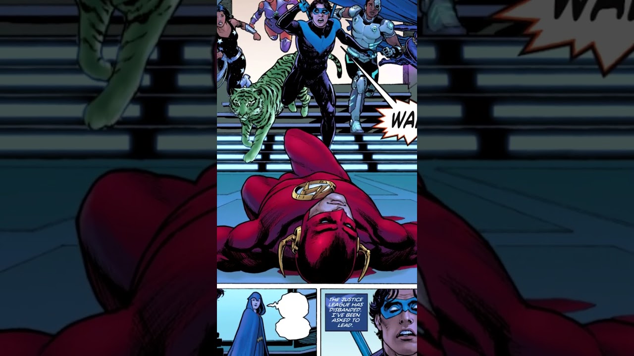 Flash Dies in Titans #1 