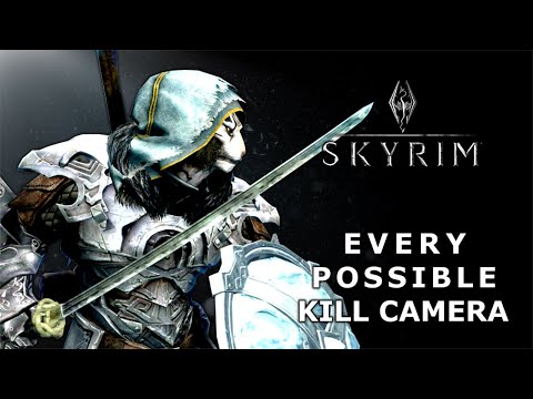 Skyrim: Anniversary Edition | EVERY POSSIBLE KILL CAMERA