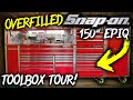 Packed & Overfilled 150" Snap-on EPIQ Series Toolbox Tour!