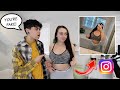 I PHOTOSHOPPED MY INSTAGRAM PICTURES TO SEE HOW MY BOYFRIEND WOULD REACT!!