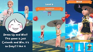 CATWALK BATTLE DRESS UP - New Casual Game Android IOS - Dress Up game TRAILER (GamePlay) screenshot 1