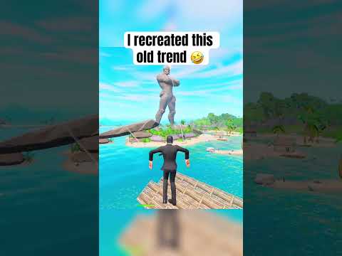 I recreated this old trend from chapter 3 🥺 #fortnite #gaming #fortniteclips
