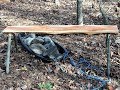 Building a Base Camp: bushcraft bench Building a Base Camp: bushcraft bench