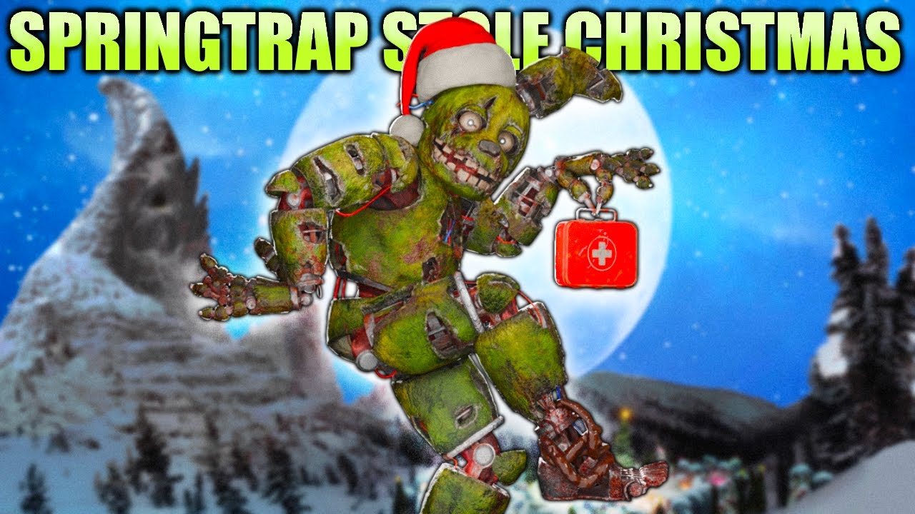 Как Спрингтрап УКРАЛ Рождество!