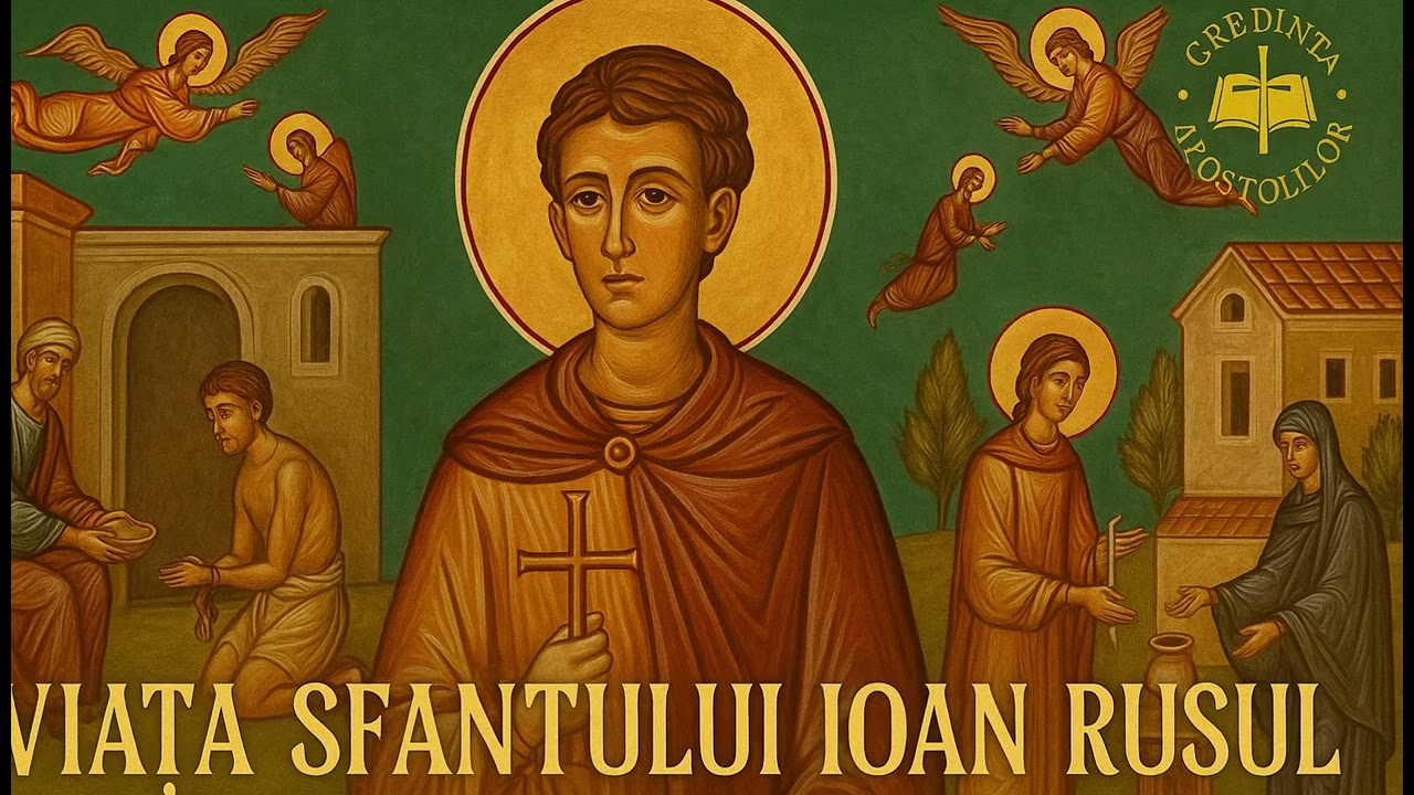 📖 Viața Sfântului Ioan Rusul | Minuni, smerenie și sfințenie în robie pentru Hristos