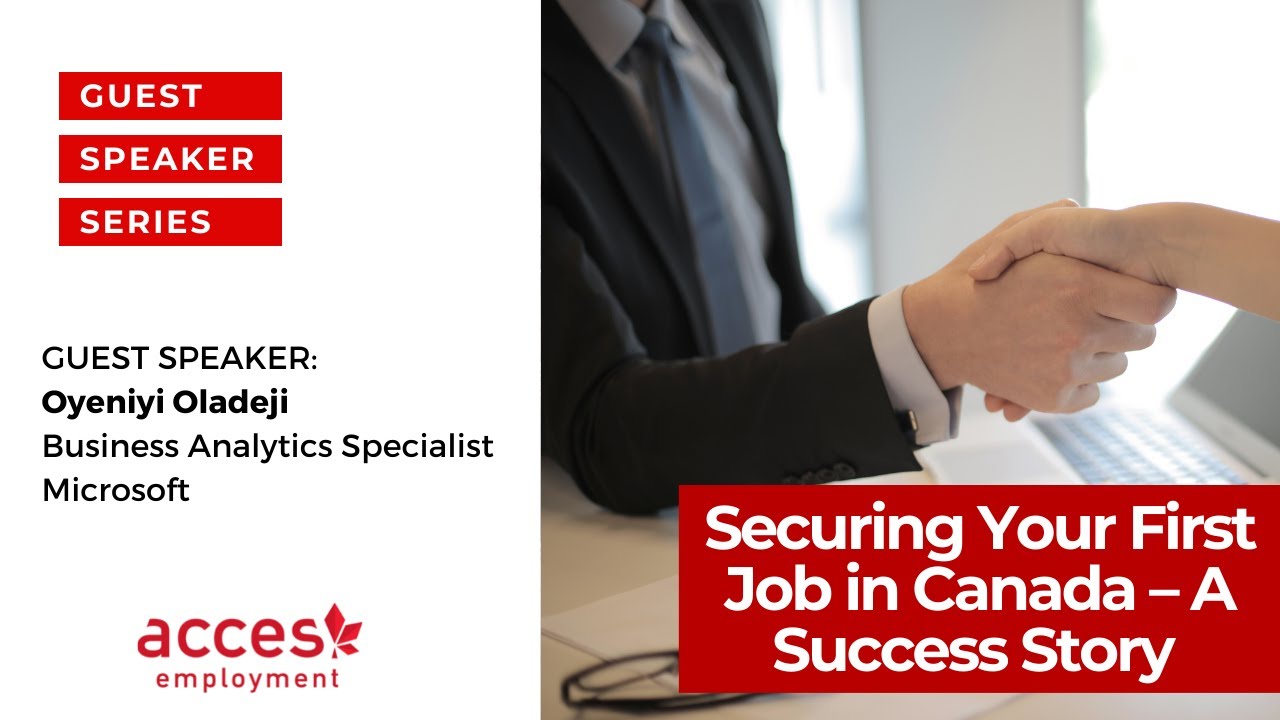 Securing Your First Job in Canada – A Success Story - YouTube
