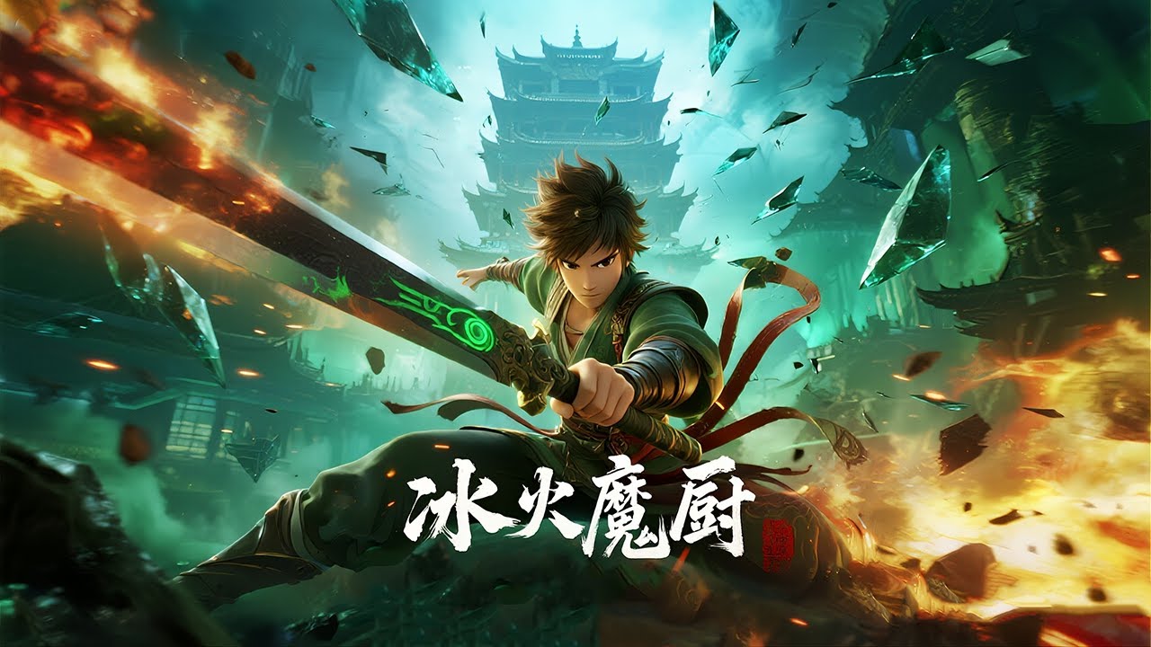 絕世少年被逼跳崖！拜師「鬼廚」逆天改命，一刀斬破冰神塔追殺！#animestudio #MartialArts