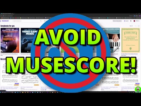 You MUST avoid Musescore at ALL COSTS!Here is why