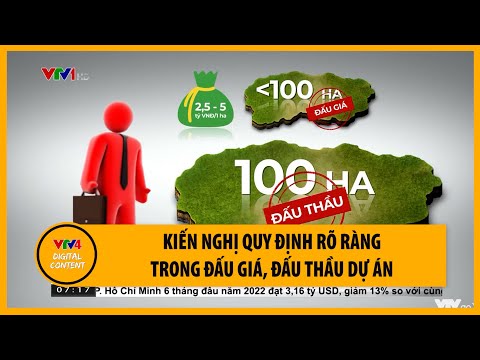 Video Kiến nghị quy định rõ ràng trong đấu giá, đấu thầu dự... - youtube