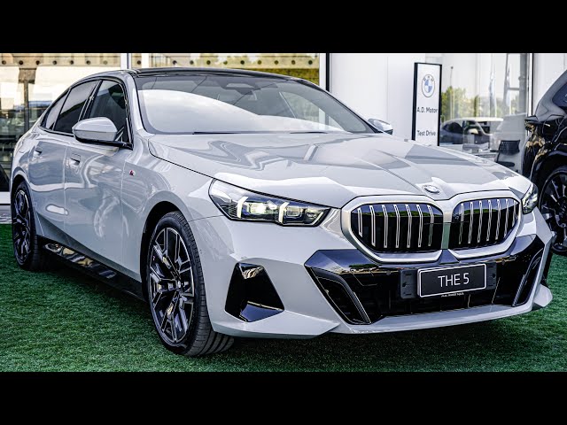 NEW 2024 BMW 5 Series - Interior and Exterior Walkaround - YouTube