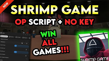 [NEW NO KEY] Shrimp Game OP Script (Fly, Finish Games & MORE) PASTEBIN