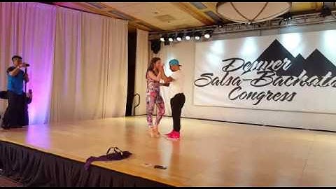 Sarah Zuccaro Jorge Soto Denver Salsa Congress BachaZouk demo