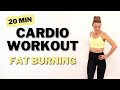 🔥20 Min FAT BURNING CARDIO for WEIGHT LOSS🔥KNEE FRIENDLY🔥NO JUMPING🔥FULL BODY BURN🔥