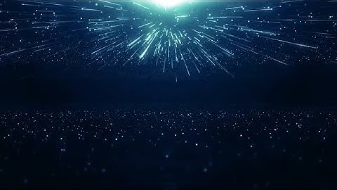 Blue Particles Loop Stock Motion Graphics