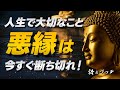 【ブッダの教え】人生で大切なこと。悪縁は今すぐ断ち切れ！心を縛る鎖を解き放ち、自由になる方法✨