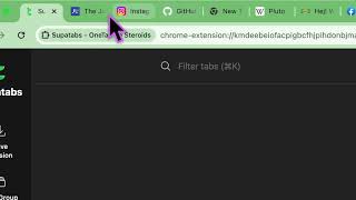 Supatabs - Save Tab Session as a List