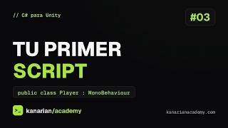 Your First Script: Create, Attach, and Run | C# for Unity #3