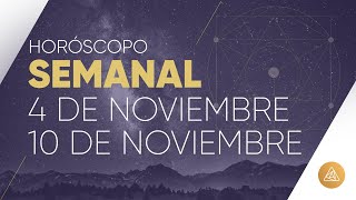 HOROSCOPO SEMANAL | 4 AL 10 DE NOVIEMBRE | ALFONSO LEÓN ARQUITECTO DE SUEÑOS