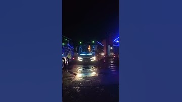 Keberangkatan Tunas Muda Transport Samoa Dari Terminal Maospati Magetan