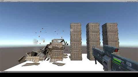 Unity Gun Raycast Test