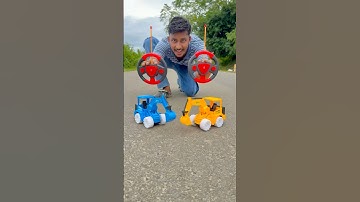 Ana Remote Control JCB Blue & Yellow