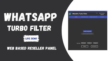 Fastest WhatsApp Number Filter Tool | WhatsApp Active Number Checker | Whatsapp Turbo Filter |