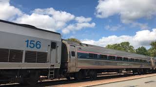 Amtrak P079 w/ Heritage Unit #156!