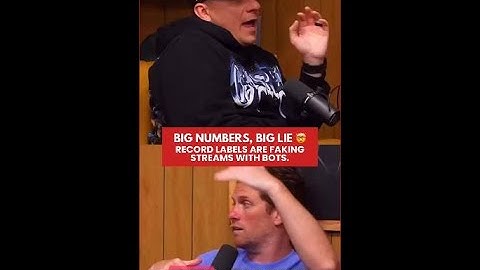 Record Labels are Faking Streams with Bots #shorts