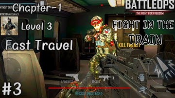 Battle Ops | fast travel | chapter 1 level 3 | full gameplay #3 | TECH BALAJI GAMING