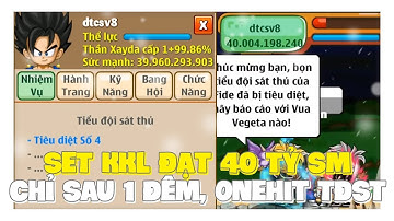 Ngọc Rồng Online - Cày Set Kakarot Lên 40Tỉ Sau 1 Đêm, One Hit Tiểu Đội Sát Thủ !