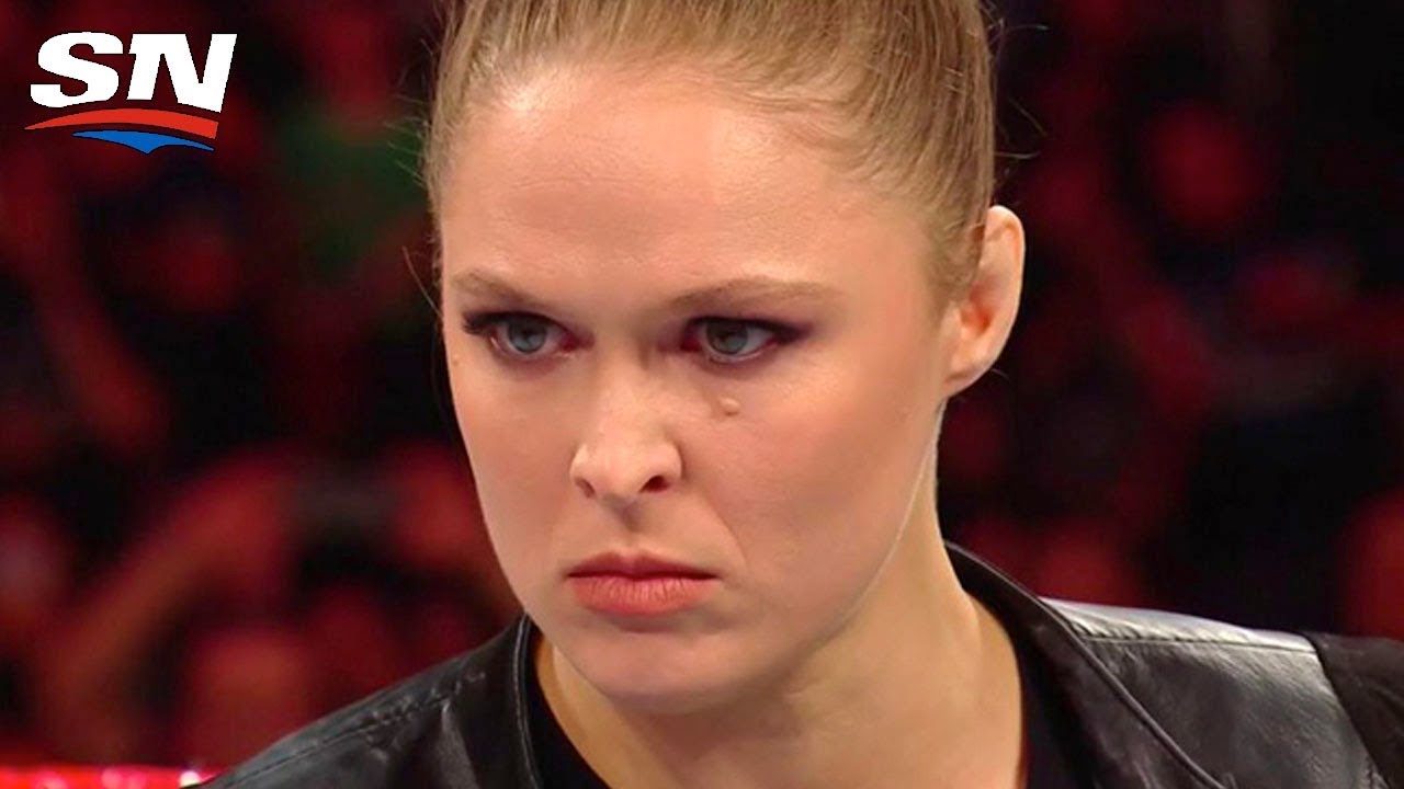 Ronda Rousey Laying Waste to WWE Security and Renee Young’s Announcing