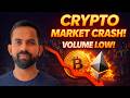 Crypto Market Crash or Correction | BTC &amp; ETH Price Prediction Today | क्या होगा आगे?