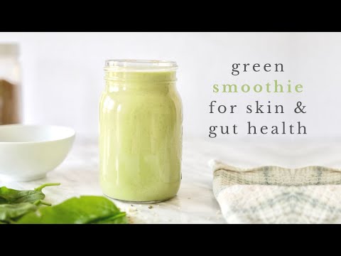 green-smoothie-recipe-for-clear-skin-&-gut-health