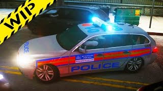 Met Police - BMW 5 E61 Area Car - GTA IV WIP Mod