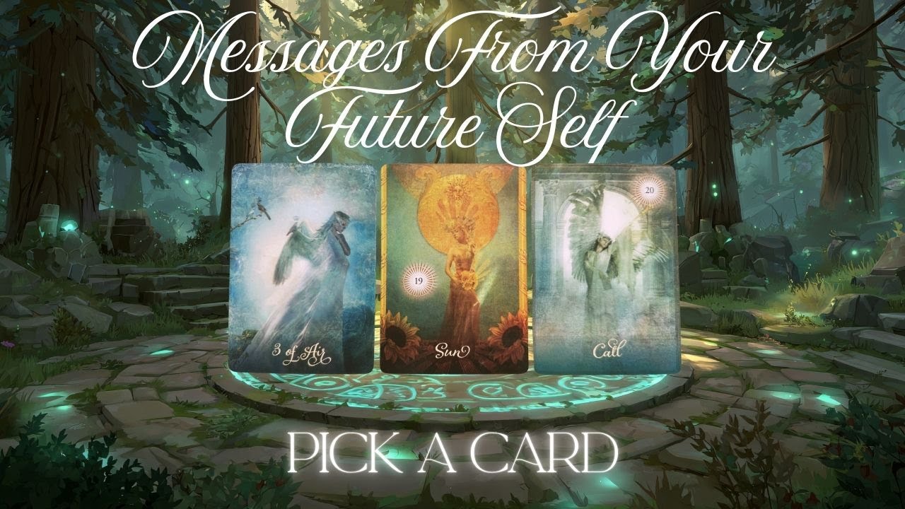 💫 Important Messages From Your FUTURE SELF 🔮 Pick A Card Tarot Reading
