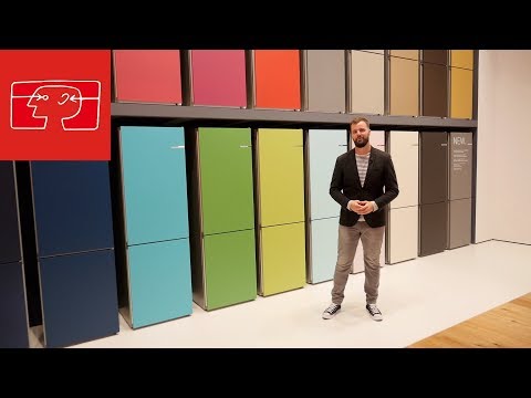 Vario Style Kuhlschrank Von Bosch Mit Austausch Front Youtube