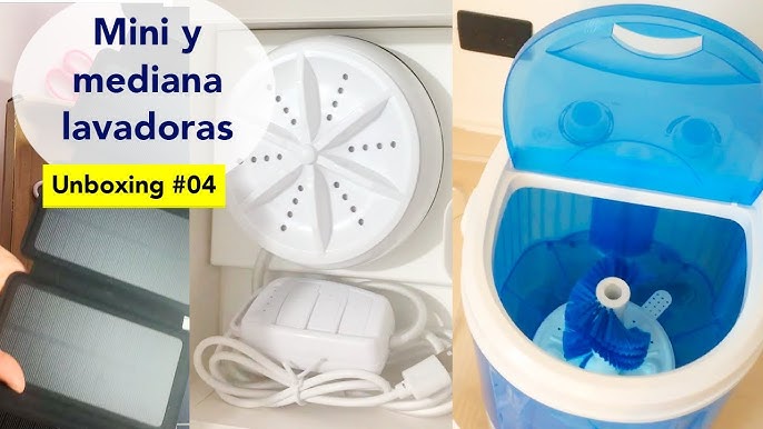 Mini Lavadora Portatil para Pequeñas Prendas y Zapatillas