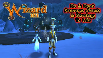 Wizard101 Do & Dont Krampus Skeleton Key Boss Cheats and Strategy to Win