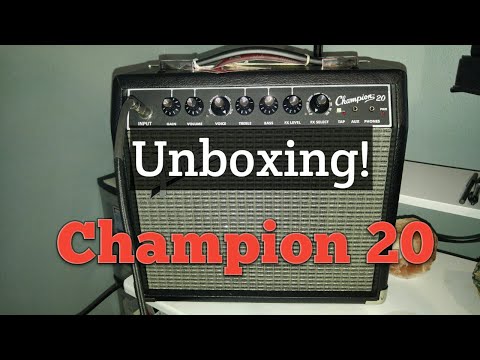 Fender Champion 20 Unboxing!