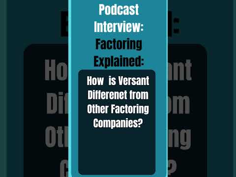 How is Versant Funding Different From Other Factoring Companies? #factoring #smallbusiness #cashflow