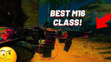 the M16 CLASS YOU NEED TO BE USING.. (BO4 Best M16 Class Setup)