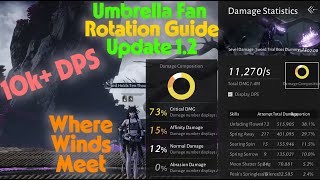 Umbrella Fan PVE [Build &amp; Rotation Guide] (Update 1.2) | Where Winds Meet #wherewindsmeet #wwm