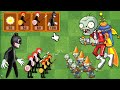 Stick War Legacy vs Plants vs Zombies 👊(Animation Stick War vs Siren Head - Part 9) 🐲 Pikagon Gaming