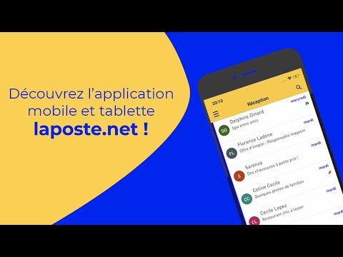 Découvrez l’application laposte.net !