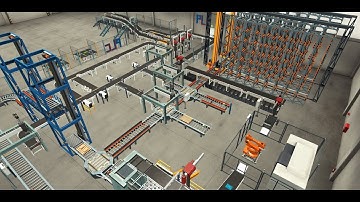 FactoryIO  Automated Warehouse Project