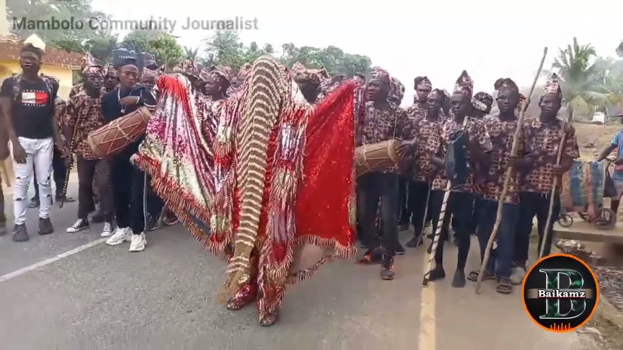 Sierra Leone: Ojeh Society, it's Yoruba name (Egungun) Competition - Mange Bureh VS Mambolo Township