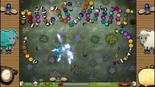 DRTPIAB - Luxor 2 SD mod: Adventure, Arduous mode, Round 5, Stage 14, Part 2 ( BAN CHEAT )