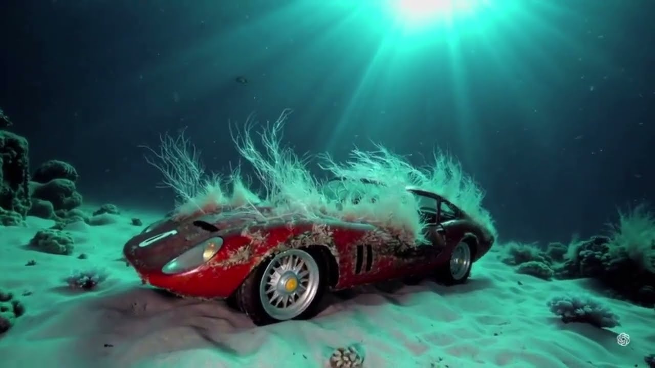 Underwater Ferrari Found! Restored to Glory? 